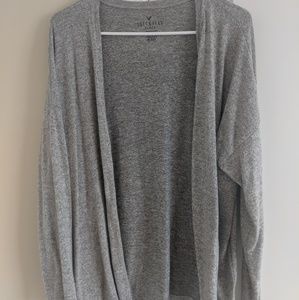 Grey AE cardigan